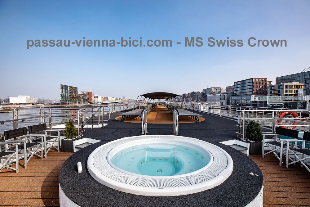 MS Swiss Crown - ponte del sole